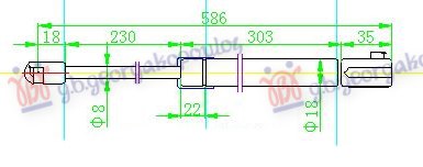 ΑΜΟΡΤΙΣΕΡ ΚΑΠΟ ΕΜΠΡΟΣ (588L-300N)