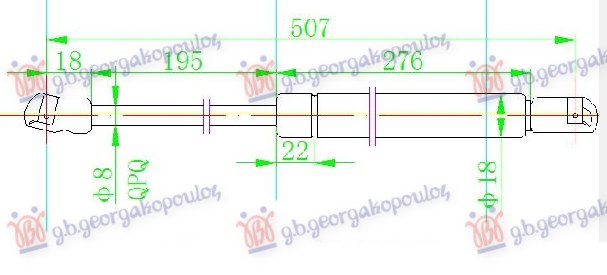 ΑΜΟΡΤΙΣΕΡ ΜΠΑΓΚΑΖ (506,5L-485N)