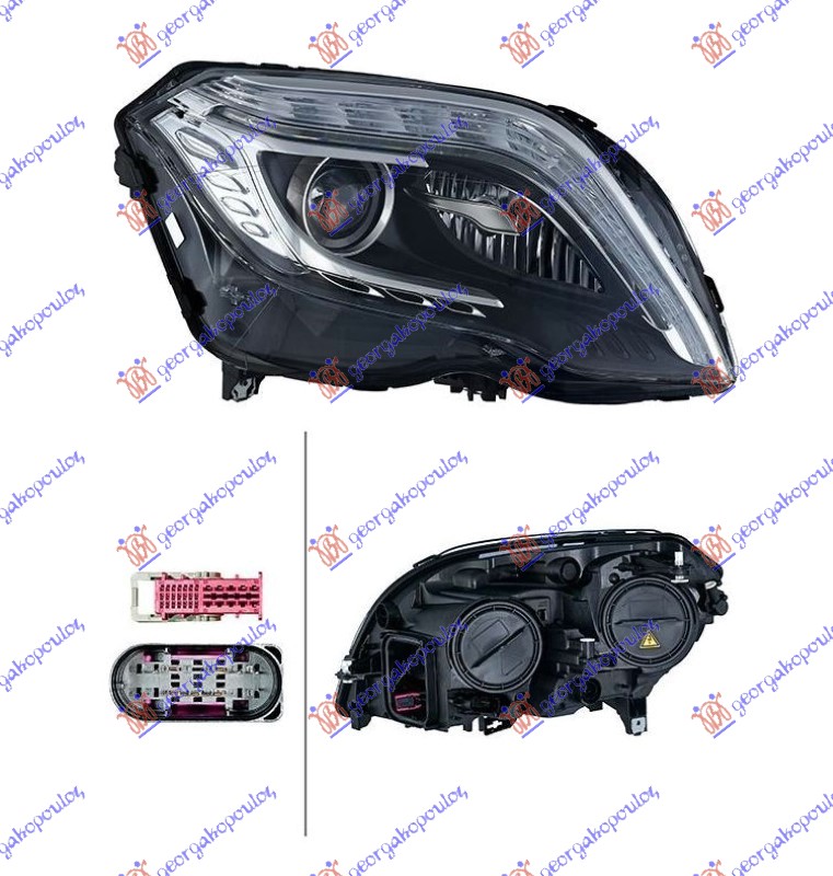 ΦΑΝΟΣ ΕΜΠΡΟΣ Bi-XENON ΕΞΥΠΝΟ (Ε) (MARELLI) ΔΕΞ