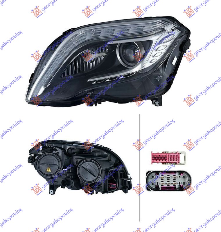 ΦΑΝΟΣ ΕΜΠΡΟΣ Bi-XENON ΕΞΥΠΝΟ (Ε) (MARELLI) ΑΡ