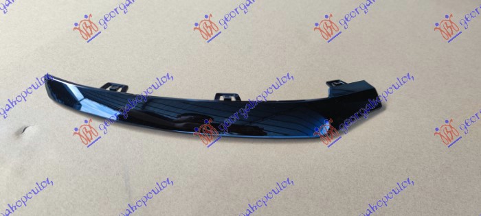 ΔΙΑΚΟΣΜΗΤΙΚΟ ΣΠΟΙΛΕΡ ΠΡΟΦΥΛΑΚΤΗΡΑ ΕΜΠΡΟΣ ΑΝΩ ΑΚΡΑΙΟ ΜΑΥΡΟ ΓΥΑΛΙΣΤΕΡΟ (AMG-LINE) ΔΕΞ