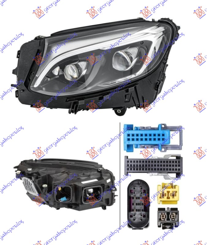 ΦΑΝΟΣ ΕΜΠΡΟΣ FULL LED ΕΞΥΠΝΟ (E) (HELLA) ΑΡ