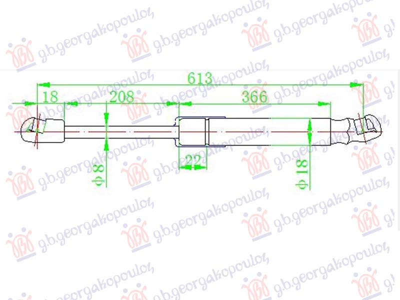 ΑΜΟΡΤΙΣΕΡ ΜΠΑΓΚΑΖ (613L-560N)