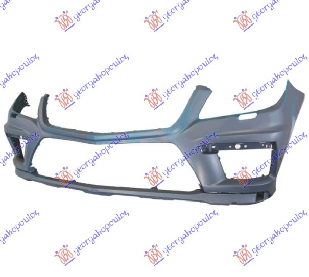 ΠΡΟΦΥΛΑΚΤΗΡΑΣ ΕΜΠΡΟΣ ΒΑΦΟΜΕΝΟΣ (ΜΕ 2 PDC) (AMG LINE/GL63 AMG)