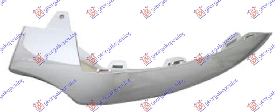 ΔΙΑΚΟΣΜΗΤΙΚΟ ΠΡΟΦΥΛΑΚΤΗΡΑ ΕΜΠΡΟΣ ΚΑΤΩ ΑΚΡΑΙΟ ΧΡΩΜΙΟ (AMG-LINE) ΑΡ