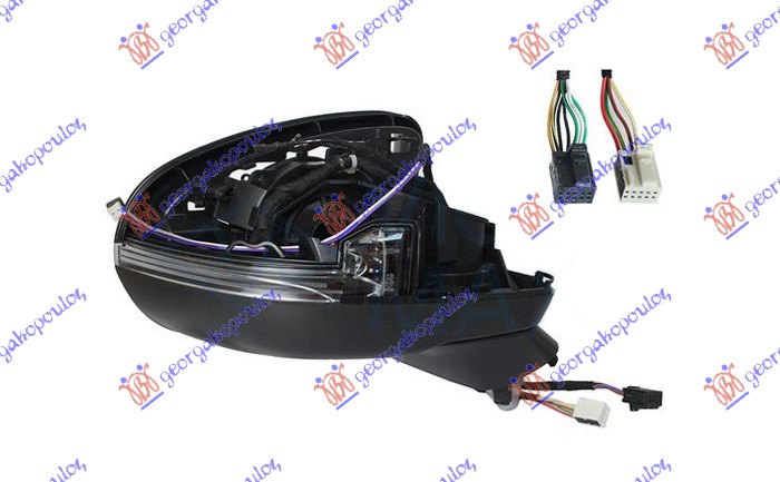 ΚΑΘΡΕΦΤΗΣ (ΜΟΝΟ ΣΩΜΑ) ΗΛΕΚΤΡΙΚΟΣ ΘΕΡΜΑΙΝΟΜΕΝΟΣ ΜΕ ΜΝΗΜΗ (ΜΕ ΦΛΑΣ) (11 PIN) (Α ΠΟΙΟΤΗΤΑ) ΔΕΞ