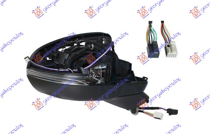 ΚΑΘΡΕΦΤΗΣ (ΜΟΝΟ ΣΩΜΑ) ΗΛΕΚΤΡΙΚΟΣ ΘΕΡΜΑΙΝΟΜΕΝΟΣ ΗΛΕΚΤΡΙΚΑ ΑΝΑΚΛΙΝΟΜΕΝΟΣ ΜΕ ΜΝΗΜΗ (ME ΦΛΑΣ & ΦΩΣ ΑΣΦΑΛΕΙΑΣ) (14 PIN) (Α ΠΟΙΟΤΗΤΑ) ΔΕΞ