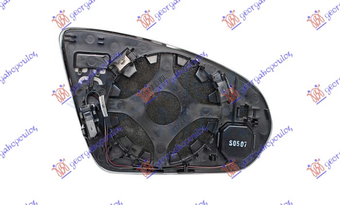 ΚΡΥΣΤΑΛΛΟ ΚΑΘΡΕΦΤΗ ΘΕΡΜΑΙΝΟΜΕΝΟ (ΜΕ BLIS & ΑΥΤΟΜΑΤΗ ΒΥΘΙΣΗ) (ASPHERICAL GLASS) ΑΡ