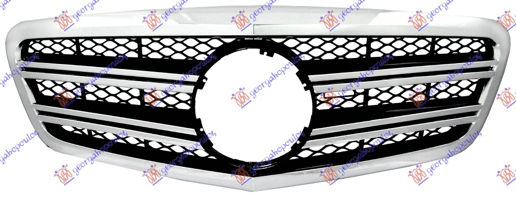 ΜΑΣΚΑ 09- (AMG LOOK) ΧΡΩΜΙΟ/ΜΑΥΡΗ ΚΟΜΠΛΕ