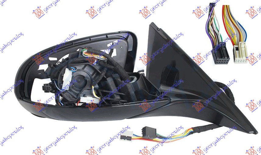 ΚΑΘΡΕΦΤΗΣ ΗΛΕΚΤΡΙΚΟΣ ΘΕΡΜΑΙΝΟΜΕΝΟΣ ΗΛΕΚΤΡΙΚΑ ΑΝΑΚΛΙΝΟΜΕΝΟΣ ΜΕ ΜΝΗΜΗ & ΦΩΣ ΑΣΦΑΛΕΙΑΣ (ΜΟΝΟ ΣΩΜΑ) 14ΡΙΝ (Α ΠΟΙΟΤΗΤΑ) ΔΕΞ