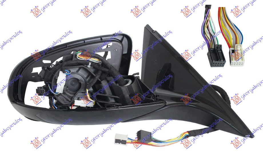 ΚΑΘΡΕΦΤΗΣ ΗΛΕΚΤΡΙΚΟΣ ΘΕΡΜΑΙΝΟΜΕΝΟΣ ΗΛΕΚΤΡΙΚΑ ΑΝΑΚΛΙΝΟΜΕΝΟΣ ΜΕ ΜΝΗΜΗ & ΦΩΣ ΑΣΦΑΛΕΙΑΣ (ΜΟΝΟ ΣΩΜΑ) (ΜΕ BLIS) 16ΡΙΝ (Α ΠΟΙΟΤΗΤΑ) ΔΕΞ