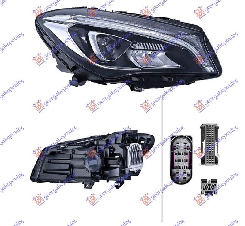 ΦΑΝΟΣ ΕΜΠΡΟΣ FULL LED (Ε) (HELLA) ΔΕΞ