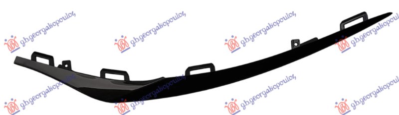 ΔΙΑΚΟΣΜΗΤΙΚΟ ΠΡΟΦΥΛΑΚΤΗΡΑ ΕΜΠΡΟΣ ΚΑΤΩ ΑΚΡΑΙΟ ΜΑΥΡΟ ΓΥΑΛΙΣΤΕΡΟ (URBAN) ΔΕΞ