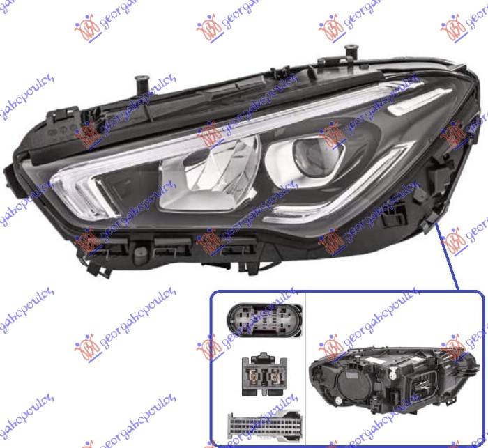 ΦΑΝΟΣ ΕΜΠΡΟΣ FULL LED (ΧΩΡΙΣ ΛΟΓΟΤΥΠΟ) (HELLA) ΑΡ