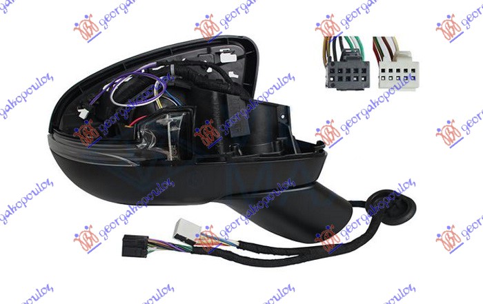 ΚΑΘΡΕΦΤΗΣ (ΜΟΝΟ ΣΩΜΑ) ΗΛΕΚΤΡΙΚΟΣ ΘΕΡΜΑΙΝΟΜΕΝΟΣ ΜΕ ΜΝΗΜΗ (ΜΕ ΦΛΑΣ) (11 PIN) (Α ΠΟΙΟΤΗΤΑ) ΔΕΞ