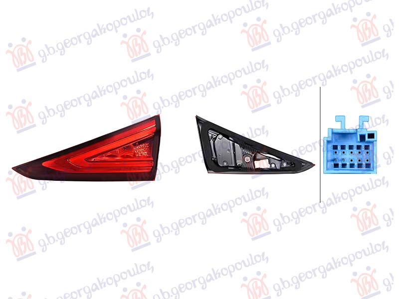 ΦΑΝΟΣ ΠΙΣΩ ΕΣΩ LED (HELLA) ΔΕΞ