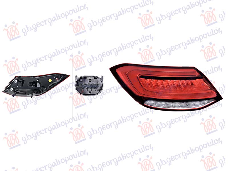 ΦΑΝΟΣ ΠΙΣΩ ΕΞΩ LED (HELLA) ΔΕΞ