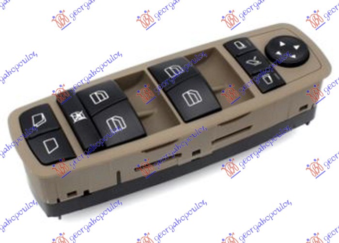 ΔΙΑΚΟΠΤΗΣ ΠΑΡΑΘΥΡΟΥ/ΚΑΘΡΕΦΤΩΝ ΕΜΠΡΟΣ ΜΕ ΜΕ ΑΝΑΚΛΙΣΗ (ΚΑΦΕ) (ΜΕ ΗΛΕΚΤΡΙΚΟ ΑΝΟΙΓΟΜΕΝΟ ΠΙΣΩ ΦΙΝΙΣΤΡΙΝΙ ) (3pin) ΑΡ