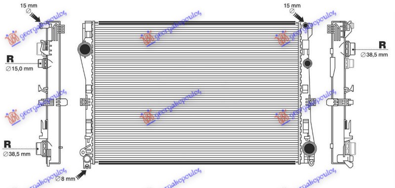 ΨΥΓΕΙΟ ΒΕΝΖΙΝΗ/ΠΕΤΡΕΛΑΙΟ ΜΗΧΑΝΙΚΟ/ΑΥΤΟΜΑΤΟ (640x440x26) (KOYO)