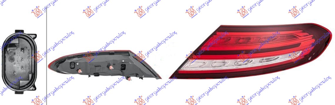 ΦΑΝΟΣ ΠΙΣΩ ΕΞΩ LED (HELLA) ΔΕΞ