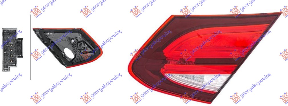 ΦΑΝΟΣ ΠΙΣΩ ΕΣΩ LED (HELLA) ΔΕΞ