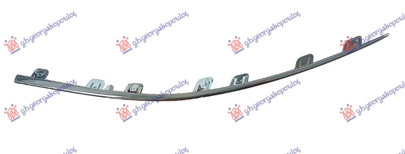 ΔΙΑΚΟΣΜΗΤΙΚΟ ΔΙΧΤΥΟΥ ΠΡΟΦΥΛΑΚΤΗΡΑ ΕΜΠΡΟΣ ΚΑΤΩ ΧΡΩΜΙΟ (AMG LINE) ΔΕΞ