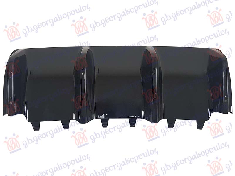 ΔΙΑΚΟΣΜΗΤΙΚΟ ΣΠΟΙΛΕΡ ΠΡΟΦΥΛΑΚΤΗΡΑ ΠΙΣΩ ΚΑΤΩ ΜΑΥΡΟ ΓΥΑΛΙΣΤΕΡΟ (C43 AMG/C63 AMG)