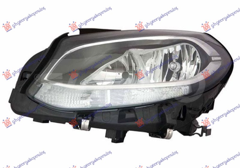 ΦΑΝΟΣ ΕΜΠΡΟΣ ΗΛΕΚΤΡΙΚΟΣ ΜΕ ΦΩΣ ΗΜΕΡΑΣ LED (Ε) (MARELLI) ΑΡ