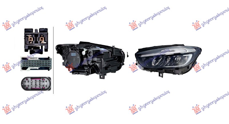 ΦΑΝΟΣ ΕΜΠΡΟΣ FULL LED (HIGH PERFORMANCE) 2022- (HELLA) ΑΡ