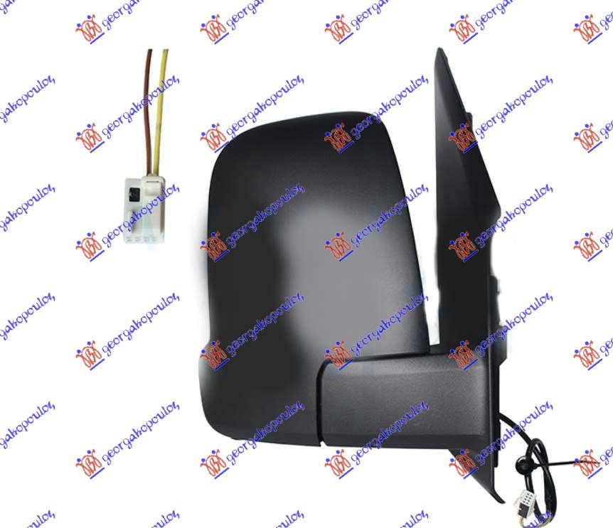 ΚΑΘΡΕΦΤΗΣ ΧΕΙΡΟΚΙΝΗΤΟΣ (ΜΙΚΡΟΣ ΚΑΘΡΕΦΤΗΣ) (ΜΕ ΦΛΑΣ) (2 PIN) (Α ΠΟΙΟΤΗΤΑ) (CONVEX GLASS) ΔΕΞ