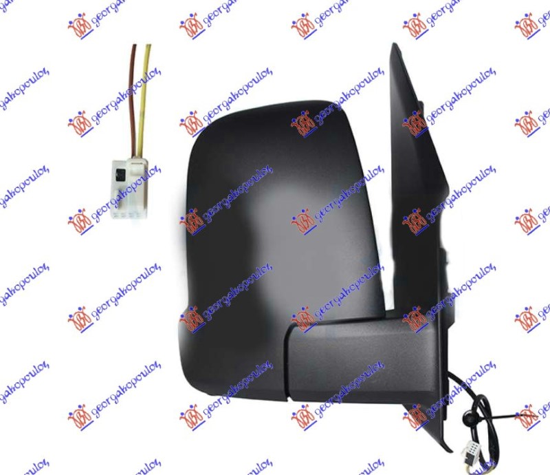 ΚΑΘΡΕΦΤΗΣ ΧΕΙΡΟΚΙΝΗΤΟΣ (ΜΙΚΡΟΣ ΚΑΘΡΕΦΤΗΣ) (ΜΕ ΦΛΑΣ) (2 PIN) (CONVEX GLASS) ΔΕΞ