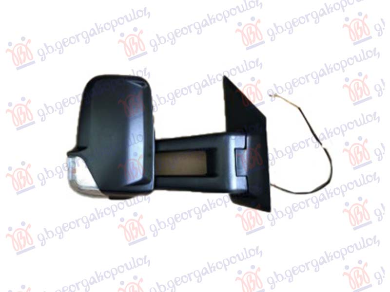 ΚΑΘΡΕΦΤΗΣ ΗΛΕΚΤΡ. ΘΕΡΜΑΙΝ. (ΜΕΓΑΛΟΣ ΚΑΘΡΕΦΤΗΣ & ΜΑΚΡΥ ΜΠΡΑΤΣΟ) (ΜΕ ΦΛΑΣ) (CONVEX GLAS) (9pin) ΔΕΞ