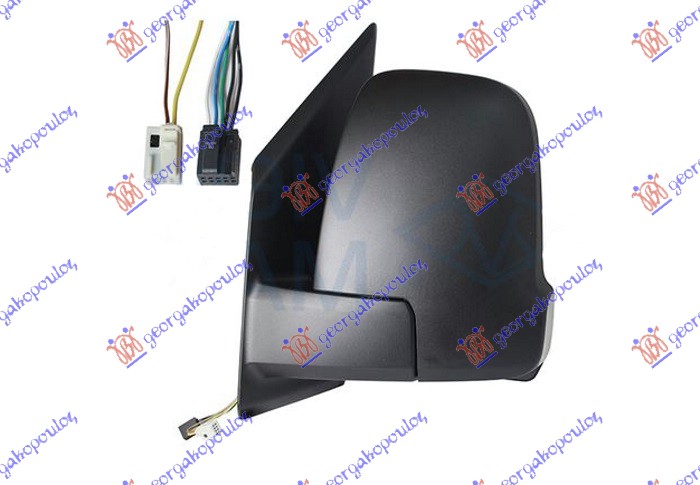 ΚΑΘΡΕΦΤΗΣ ΗΛΕΚΤΡΙΚΟΣ ΘΕΡΜΑΙΝΟΜΕΝΟΣ (ΜΙΚΡΟΣ ΚΑΘΡΕΦΤΗΣ) (ΜΕ ΦΛΑΣ) (5+2 PIN) (CONVEX GLASS) ΑΡ