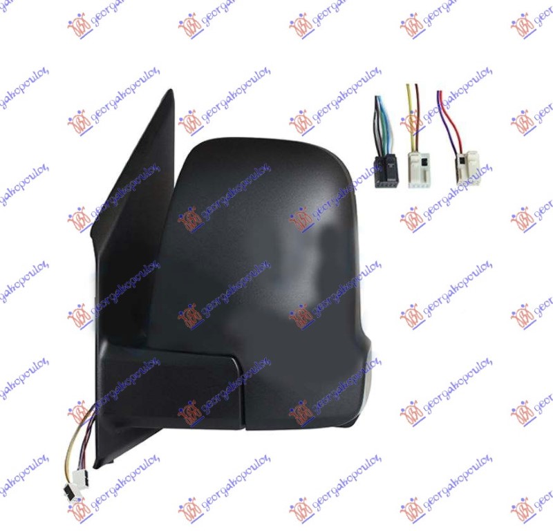 ΚΑΘΡΕΦΤΗΣ ΗΛΕΚΤΡΙΚΟΣ ΘΕΡΜΑΙΝΟΜΕΝΟΣ ΗΛΕΚΤΡΙΚΑ ΑΝΑΚΛΙΝΟΜΕΝΟΣ (ΜΙΚΡΟΣ ΚΑΘΡΕΦΤΗΣ) (ΜΕ ΦΛΑΣ) (5+2+2 PIN) (CONVEX GLASS) ΑΡ