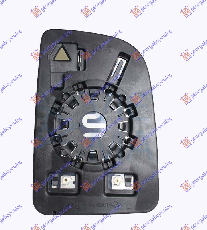 ΚΡΥΣΤΑΛΛΟ ΚΑΘΡΕΦΤΗ ΘΕΡΜΑΙΝΟΜΕΝΟ (ΑΝΩ ΚΟΜΜΑΤΙ) (CONVEX GLASS) ΑΡ