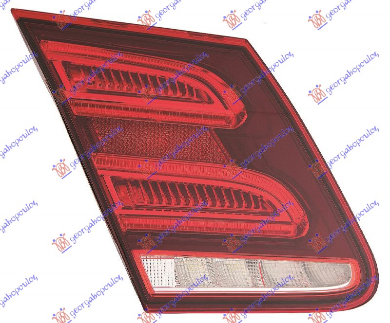 ΦΑΝΟΣ ΠΙΣΩ ΕΣΩ ΟΛΟ LED (ΜΑΥΡΗ ΒΑΣΗ) (Ε) (DEPO) ΑΡ