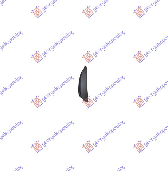 ΔΙΑΚΟΣΜΗΤΙΚΟ ΔΙΧΤΥΟΥ ΠΡΟΦΥΛΑΚΤΗΡΑ ΕΜΠΡΟΣ ΑΚΡΑΙΟ ΚΑΘΕΤΟ (ΜΑΥΡΟ) (E43 AMG) ΔΕΞ