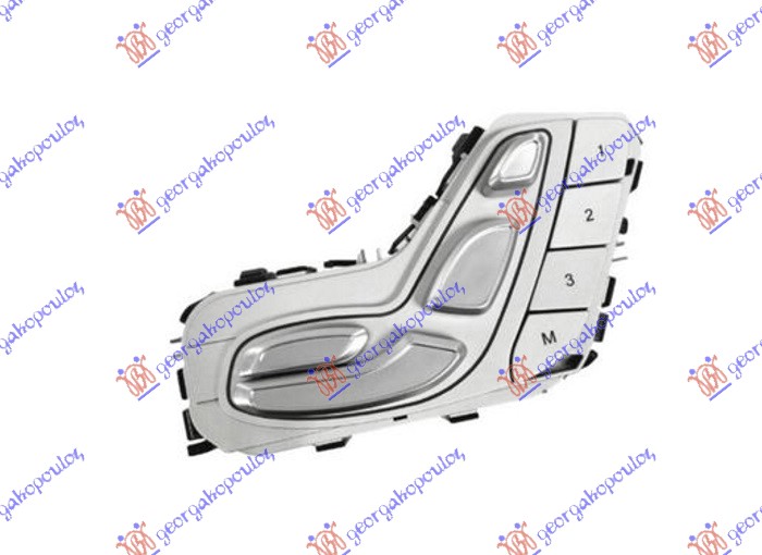 ΔΙΑΚΟΠΤΗΣ ΡΥΘΜΙΣΗΣ ΚΑΘΙΣΜΑΤΟΣ (ΛΕΥΚΟ ΦΩΣ) (ΜΕ ΜΝΗΜΗ) (3 PIN) ΔΕΞ