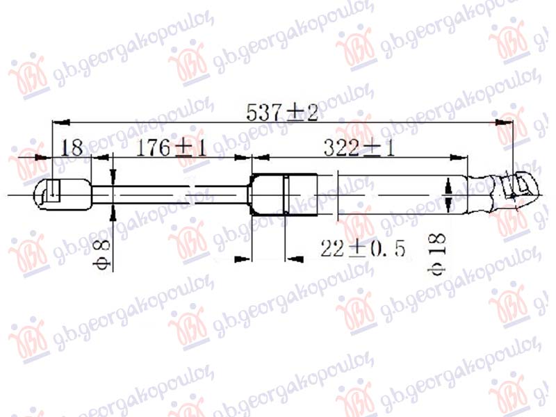 ΑΜΟΡΤΙΣΕΡ ΜΠΑΓΚΑΖ S.W. (537L-575N)