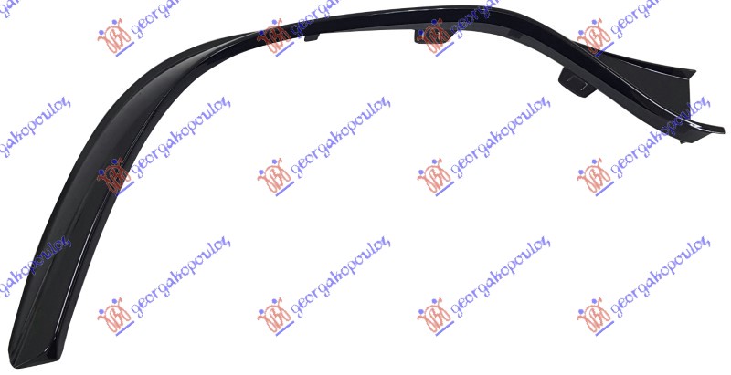 ΔΙΑΚΟΣΜΗΤΙΚΟ ΔΙΧΤΥΟΥ ΠΡΟΦΥΛΑΚΤΗΡΑ ΕΜΠΡΟΣ ΑΚΡΑΙΟ ΚΑΘΕΤΟ (ΜΑΥΡΟ ΓΥΑΛΙΣΤΕΡΟ) (E63 AMG) ΔΕΞ