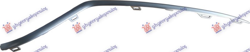 ΔΙΑΚΟΣΜΗΤΙΚΟ ΠΡΟΦΥΛΑΚΤΗΡΑ ΕΜΠΡΟΣ ΚΑΤΩ ΑΚΡΑΙΟ ΝΙΚΕΛ (AMG-LINE) ΔΕΞ