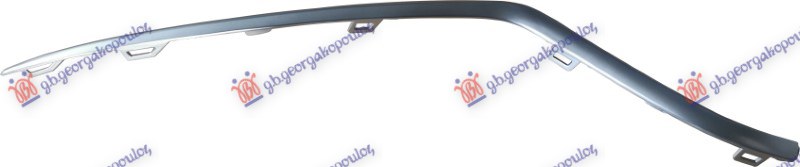 ΔΙΑΚΟΣΜΗΤΙΚΟ ΠΡΟΦΥΛΑΚΤΗΡΑ ΕΜΠΡΟΣ ΚΑΤΩ ΑΚΡΑΙΟ ΝΙΚΕΛ (AMG-LINE) ΑΡ