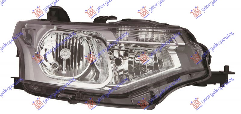 ΦΑΝΟΣ ΕΜΠΡΟΣ ΗΛΕΚΤΡΙΚΟΣ ΜΑΥΡΟΣ (Ε) (DEPO) ΔΕΞ