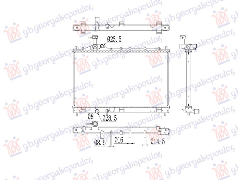 ΨΥΓΕΙΟ 2.2 DI-D ΠΕΤΡΕΛΑΙΟ ΑΥΤΟΜΑΤΟ (400x683x27)