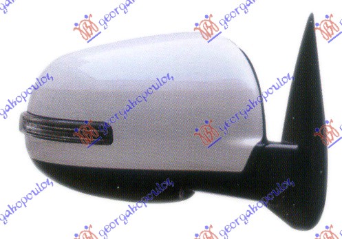 ΚΑΘΡΕΦΤΗΣ ΗΛΕΚΤΡΙΚΟΣ ΘΕΡΜΑΙΝΟΜΕΝΟΣ ΗΛΕΚΤΡΙΚΑ ΑΝΑΚΛΙΝΟΜΕΝΟΣ ΒΑΦΟΜΕΝΟΣ (ΜΕ ΦΛΑΣ) (Α ΠΟΙΟΤΗΤΑ) (CONVEX GLASS) ΔΕΞ