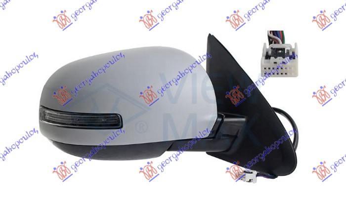 ΚΑΘΡΕΦΤΗΣ ΗΛΕΚΤΡΙΚΟΣ ΘΕΡΜΑΙΝΟΜΕΝΟΣ ΗΛΕΚΤΡΙΚΑ ΑΝΑΚΛΙΝΟΜΕΝΟΣ ΒΑΦΟΜΕΝΟΣ (ΜΕ ΦΛΑΣ & BLIS) (Α ΠΟΙΟΤΗΤΑ) 11 PIN (CONVEX GLASS) ΔΕΞ