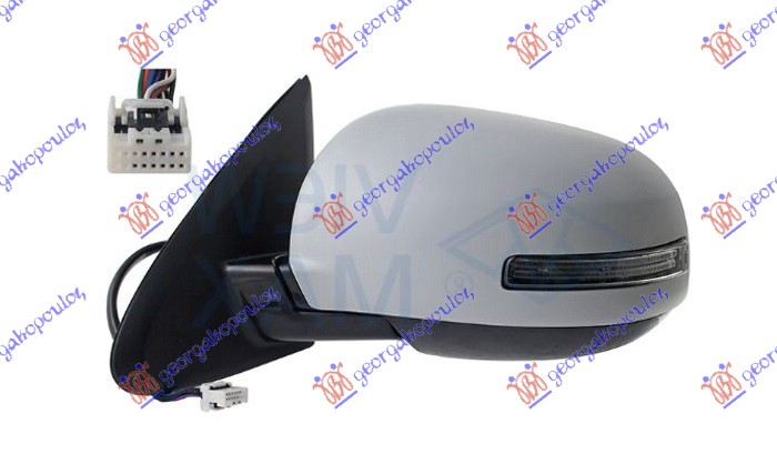 ΚΑΘΡΕΦΤΗΣ ΗΛΕΚΤΡΙΚΟΣ ΘΕΡΜΑΙΝΟΜΕΝΟΣ ΗΛΕΚΤΡΙΚΑ ΑΝΑΚΛΙΝΟΜΕΝΟΣ ΒΑΦΟΜΕΝΟΣ (ΜΕ ΦΛΑΣ & BLIS) (Α ΠΟΙΟΤΗΤΑ) 11 PIN (FLAT GLASS) ΑΡ