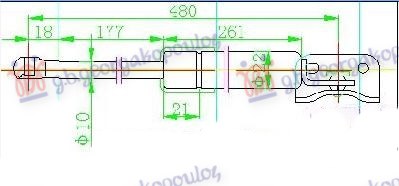 ΑΜΟΡΤΙΣΕΡ ΜΠΑΓΚΑΖ (480L-480N) ΔΕΞ
