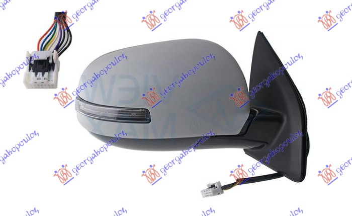 ΚΑΘΡΕΦΤΗΣ ΗΛΕΚΤΡΙΚΟΣ ΘΕΡΜΑΙΝΟΜΕΝΟΣ ΗΛΕΚΤΡΙΚΑ ΑΝΑΚΛΙΝΟΜΕΝΟΣ ΒΑΦΟΜΕΝΟΣ (ΜΕ ΦΛΑΣ & BLIS) (Α ΠΟΙΟΤΗΤΑ) 11 PIN (CONVEX GLASS) ΔΕΞ