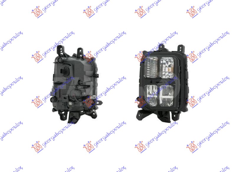 ΠΡΟΒΟΛΕΑΣ ΟΜΙΧΛΗΣ LED/ΦΛΑΣ ΕΜΠΡΟΣ (E) (DEPO) ΑΡ